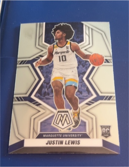 2022-23 Panini Chronicles Draft Picks Mosaic #20 Justin Lewis — front