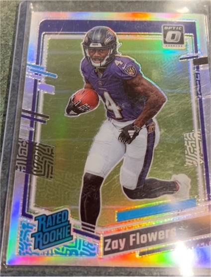 2023 Panini Donruss Optic #210 Zay Flowers — front