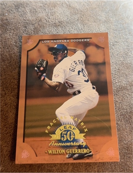1998 Leaf Fractal Matrix #89 Wilton Guerrero — front