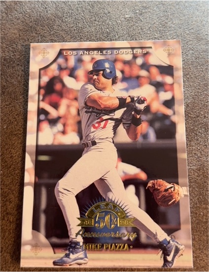 1998 Leaf #92 Mike Piazza — front