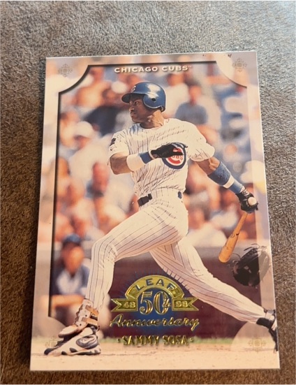1998 Leaf #144 Sammy Sosa — front