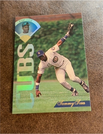 1993 Stadium Club #272 Sammy Sosa — front