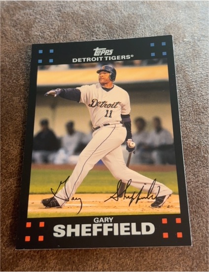 2007 Topps #133 Gary Sheffield — front