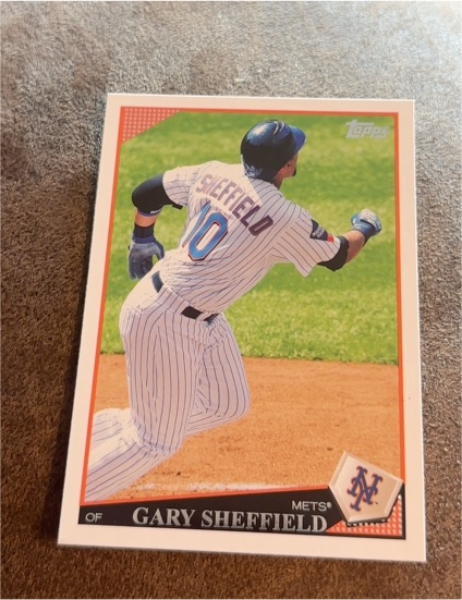 2009 Topps #UH50 Gary Sheffield — front