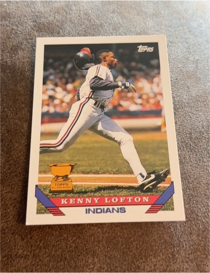 1993 Topps #331 Kenny Lofton — front
