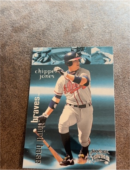 1994 Topps Team Stadium Club #50 Chipper Jones — front