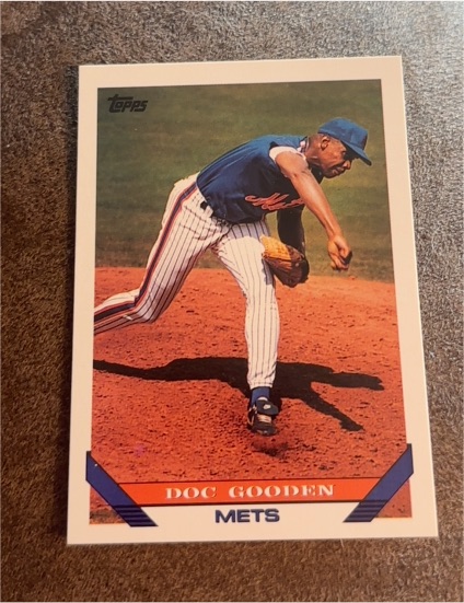 1993 Topps #640 Doc Gooden — front