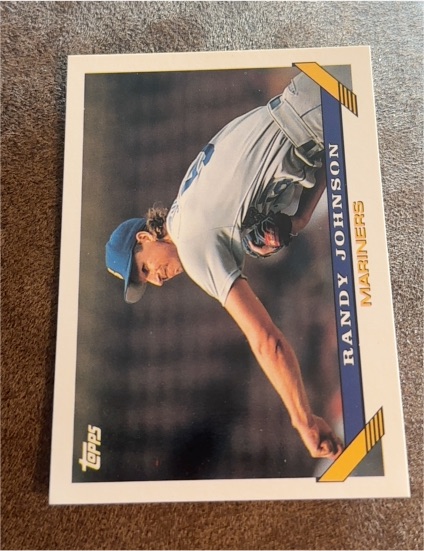1993 Topps #460 Randy Johnson — front