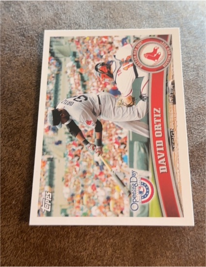 2011 Topps Opening Day #135 David Ortiz — front