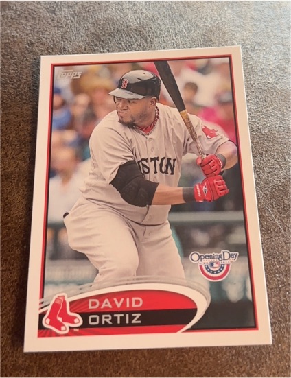2012 Topps Opening Day #18 David Ortiz — front