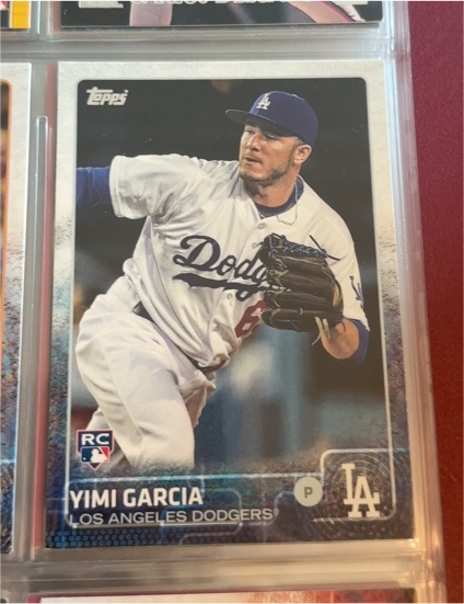2015 Topps Series 1 #191 Yimi Garcia — front