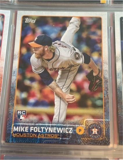 2015 Topps #171 Mike Foltynewicz — front