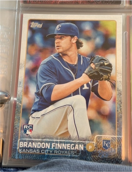2015 Topps #154 Brandon Finnegan — front