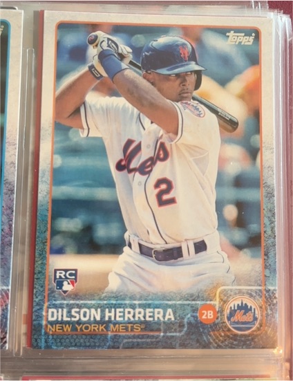 2015 Topps #241 Dilson Herrera — front