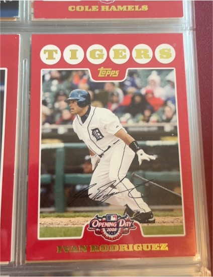 2008 Topps Opening Day #6 Ivan Rodriguez — front