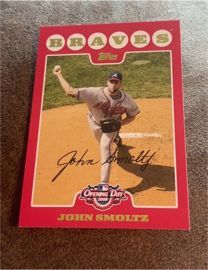 2008 Topps Opening Day #172 John Smoltz — front