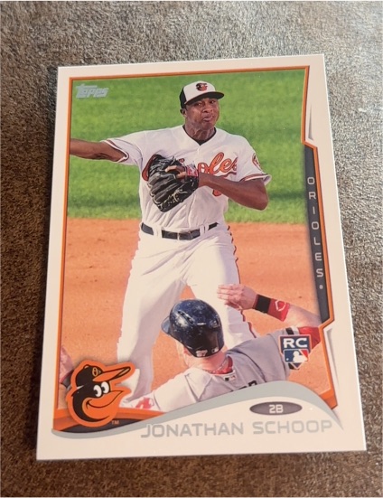 2014 Topps #83 Jonathan Schoop — front