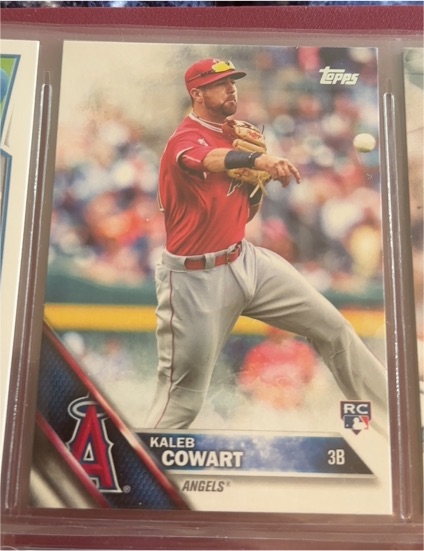 2016 Topps #325 Kaleb Cowart — front