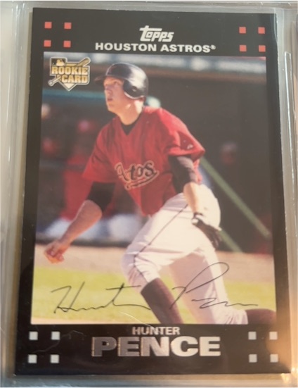 2007 Topps Updates & Highlights #UH160 Hunter Pence — front