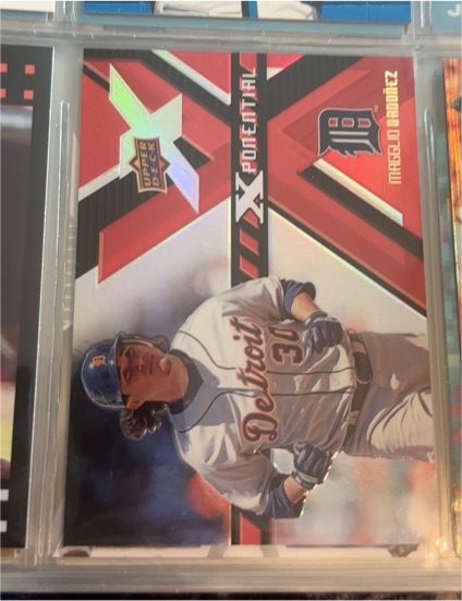 2008 Upper Deck X #X-MO Magglio Ordonez Xponential — front