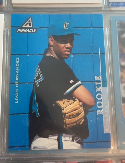 1998 Pinnacle #172 Livan Hernandez — front