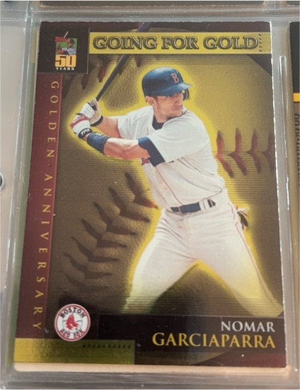 2001 Topps Golden Anniversary #GA22 Nomar Garciaparra — front