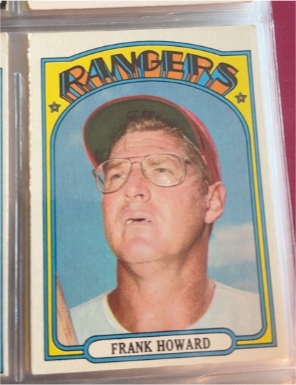 1972 Topps #350 Frank Howard — front
