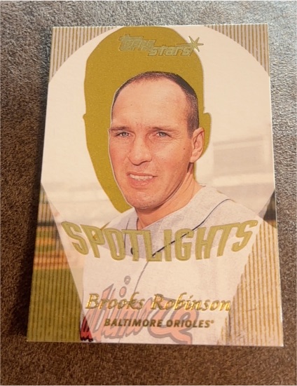 2000 Topps Stars #176 Brooks Robinson Spotlights — front