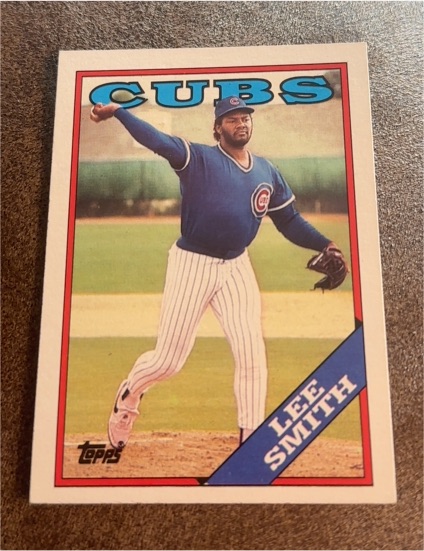 1988 Topps #240 Lee Smith — front