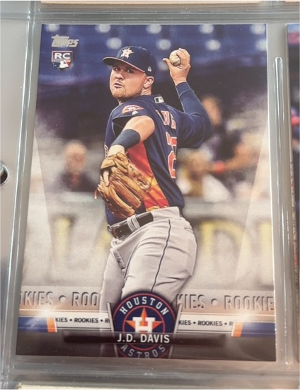 2020 Topps #Kies Rookies Rookie J.D. Davis — front