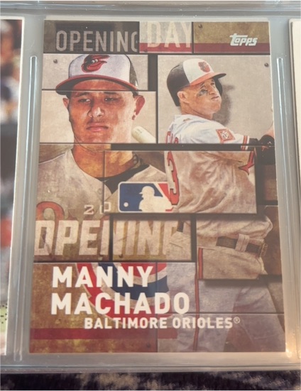 2018 Topps Opening Day #OD-29 Manny Machado — front