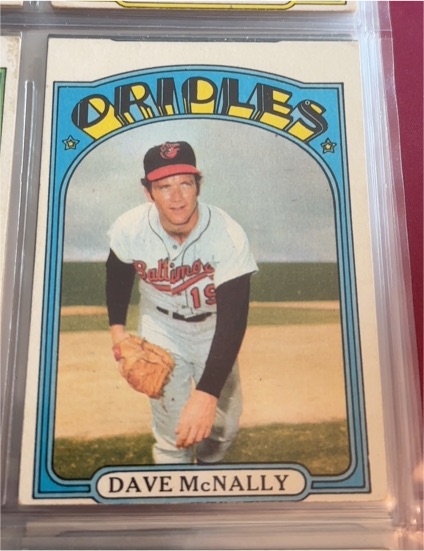 1972 Topps #490 Dave McNally — front
