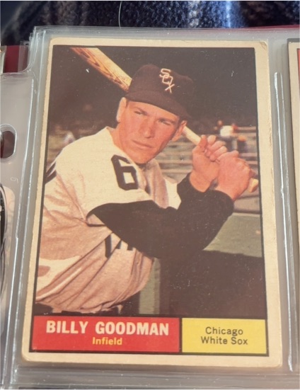 1961 Topps #247 Billy Goodman — front