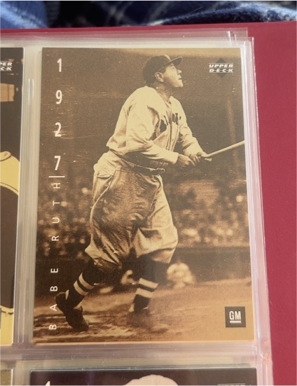 1994 Upper Deck GM #8 Babe Ruth — front