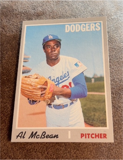 1970 Topps #641 Al McBean — front