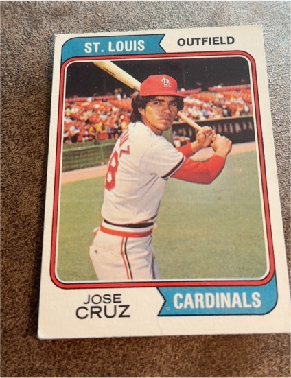 1974 Topps #464 Jose Cruz — front