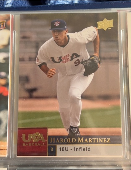2009 Upper Deck USA 18U #18U-HM Harold Martinez — front
