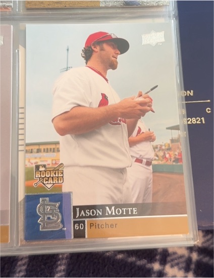 2009 Upper Deck #943 Jason Motte — front