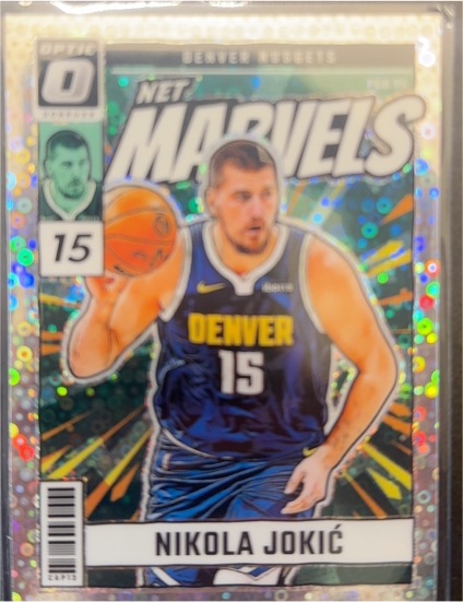 2024-25 Panini Donruss Optic #21 Nikola Jokic Net Marvels — front