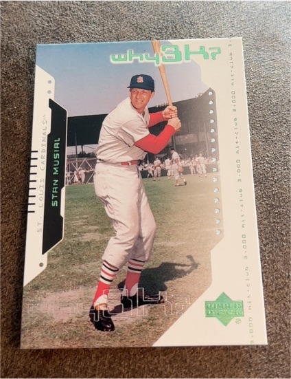 2000 Upper Deck Why 3K? #62 Stan Musial — front