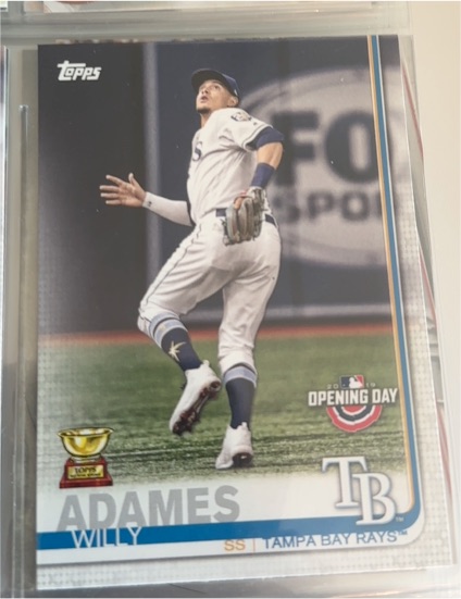 2019 Topps Opening Day #164 Willy Adames — front