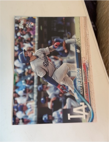 2018 Topps #281 Alex Verdugo — front