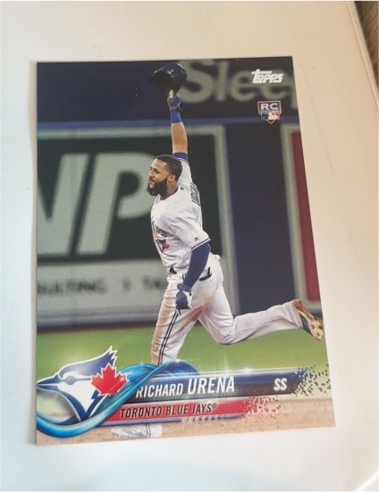 2018 Topps #148 Richard Urena — front