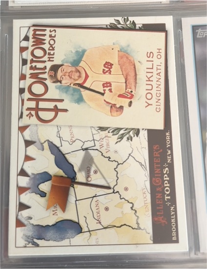 2011 Topps Allen & Ginter Hometown Heroes #HH87 Ted Youkilis — front