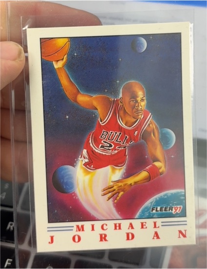 1991 Fleer Pro-Visions #2 of 6 Michael Jordan — front