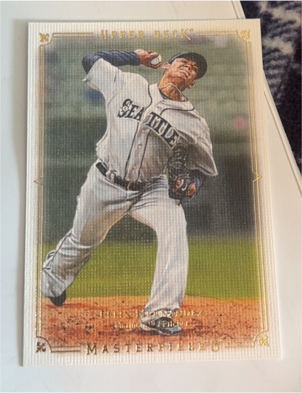 2008 Upper Deck Masterpieces #82 Felix Hernandez — front