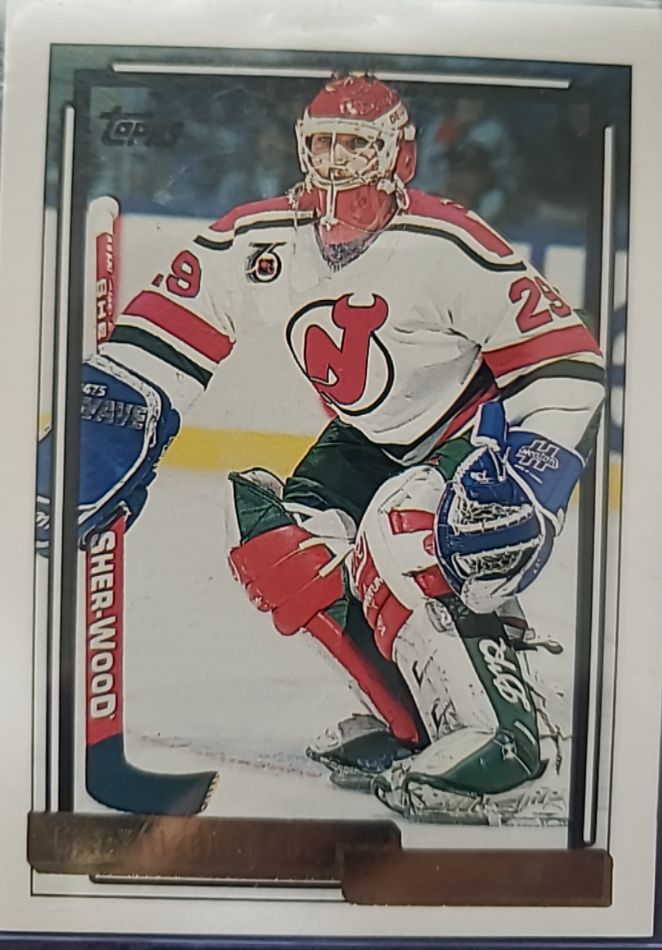 1992-93 Topps #513 Martin Brodeur — front