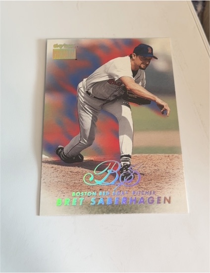 1999 Skybox Premium #134 Bret Saberhagen — front