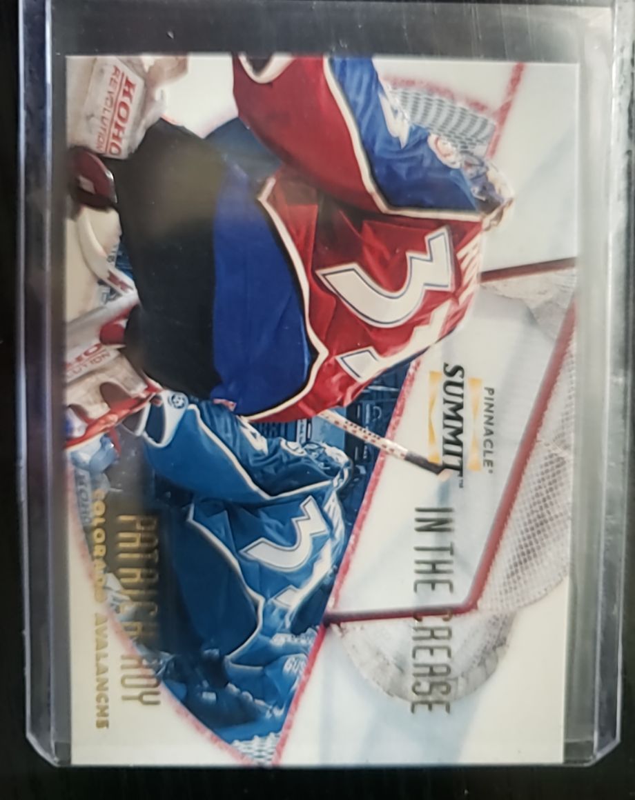 1996-97 Pinnacle Summit In The Crease #1 Patrick Roy — front