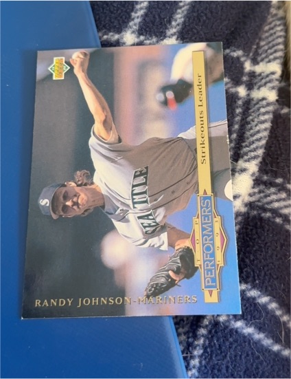 1994 Upper Deck Collector's Choice #307 Randy Johnson — front